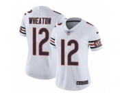 Women's Nike Chicago Bears #12 Markus Wheaton Vapor Untouchable Limited White NFL Jersey
