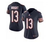 Women's Nike Chicago Bears #13 Kendall Wright Vapor Untouchable Limited Navy Blue Team Color NFL Jersey