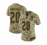 Women's Nike Chicago Bears #20 Prince Amukamara Limited Camo 2018 Salute to Service NFL Jersey