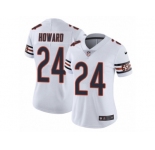 Women's Nike Chicago Bears #24 Jordan Howard Vapor Untouchable Limited White NFL Jersey