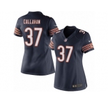 Women's Nike Chicago Bears #37 Bryce Callahan Limited Navy Blue Team Color NFL Jersey