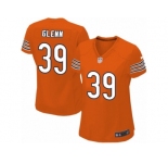 Women's Nike Chicago Bears #39 Jacoby Glenn Limited Orange Alternate NFL Jersey