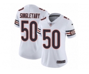 Women's Nike Chicago Bears #50 Mike Singletary Vapor Untouchable Limited White NFL Jersey