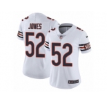 Women's Nike Chicago Bears #52 Christian Jones Vapor Untouchable Limited White NFL Jersey