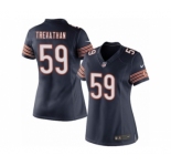 Women's Nike Chicago Bears #59 Danny Trevathan Limited Navy Blue Team Color NFL Jersey