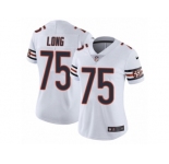 Women's Nike Chicago Bears #75 Kyle Long Vapor Untouchable Limited White NFL Jersey