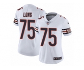 Women's Nike Chicago Bears #75 Kyle Long Vapor Untouchable Limited White NFL Jersey