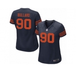 Women's Nike Chicago Bears #90 Jonathan Bullard Game Navy Blue 1940s Throwback Alternate NFL Jersey