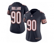 Women's Nike Chicago Bears #90 Jonathan Bullard Vapor Untouchable Limited Navy Blue Team Color NFL Jersey