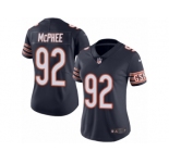 Women's Nike Chicago Bears #92 Pernell McPhee Limited Navy Blue Rush NFL Jersey