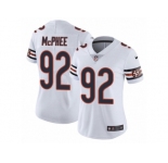 Women's Nike Chicago Bears #92 Pernell McPhee Vapor Untouchable Limited White NFL Jersey