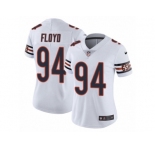 Women's Nike Chicago Bears #94 Leonard Floyd Vapor Untouchable Limited White NFL Jersey
