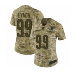 Women's Nike Chicago Bears #99 Aaron Lynch Limited Camo 2018 Salute to Service NFL Jersey