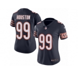 Women's Nike Chicago Bears #99 Lamarr Houston Limited Navy Blue Rush NFL Jersey