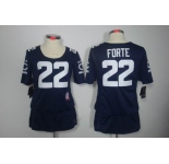 nike women nfl jerseys chicago bears #22 matt forte blue[breast cancer awareness]
