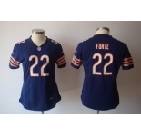 nike women nfl jerseys chicago bears #22 matt forte blue[nike]