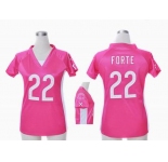 nike women nfl jerseys chicago bears #22 matt forte pink[draft him ii top]
