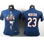 nike women nfl jerseys chicago bears #23 hester blue[portrait fashion]