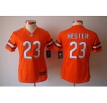 nike women nfl jerseys chicago bears #23 hester orange[nike limited]