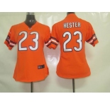 nike women nfl jerseys chicago bears #23 hester orange[nike]