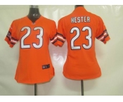 nike women nfl jerseys chicago bears #23 hester orange[nike]