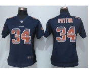 nike women nfl jerseys chicago bears #34 payton blue[Strobe Limited]
