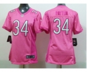 nike women nfl jerseys chicago bears #34 payton pink[2012 nike love]