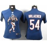 nike women nfl jerseys chicago bears #54 urlacher blue[portrait fashion]