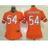 nike women nfl jerseys chicago bears #54 urlacher orange[nike]