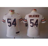 nike women nfl jerseys chicago bears #54 urlacher white[nike limited]