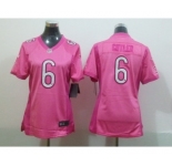 nike women nfl jerseys chicago bears #6 cutler pink[2012 nike love]
