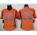 nike women nfl jerseys chicago bears #90 peppers orange[Elite drift fashion]