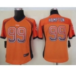 nike women nfl jerseys chicago bears #99 hampton orange[Elite drift fashion][hampton]