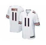 Nike Youth Bears #11 Kevin White White Stitched NFL Elite Jersey
