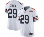 Youth Chicago Bears #29 Tarik Cohen White 100th Season Limited Football Jersey