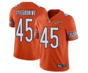 Youth Chicago Bears #45 Joel Iyiegbuniwe Orange Alternate 100th Season Limited Football Jersey