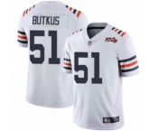 Youth Chicago Bears #51 Dick Butkus White 100th Season Limited Football Jersey