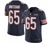 Youth Chicago Bears #65 Cody Whitehair Navy Blue Team Color 100th Season Limited Football Jersey