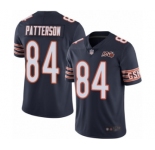 Youth Chicago Bears #84 Cordarrelle Patterson Navy Blue Team Color 100th Season Limited Football Jersey