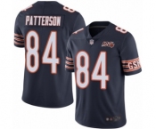 Youth Chicago Bears #84 Cordarrelle Patterson Navy Blue Team Color 100th Season Limited Football Jersey