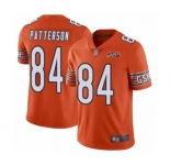 Youth Chicago Bears #84 Cordarrelle Patterson Orange Alternate 100th Season Limited Football Jersey