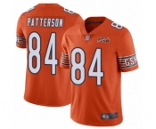 Youth Chicago Bears #84 Cordarrelle Patterson Orange Alternate 100th Season Limited Football Jersey