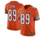 Youth Chicago Bears #89 Mike Ditka Orange Alternate 100th Season Limited Football Jersey
