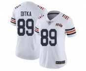 Youth Chicago Bears #89 Mike Ditka White 100th Season Limited Football Jersey