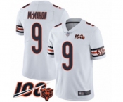 Youth Chicago Bears #9 Jim McMahon White Vapor Untouchable Limited Player 100th Season Football Jersey