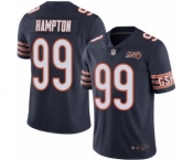 Youth Chicago Bears #99 Dan Hampton Navy Blue Team Color 100th Season Limited Football Jersey