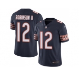 Youth Nike Chicago Bears #12 Allen Robinson II Navy Blue Team Color Stitched NFL Vapor Untouchable Limited Jersey