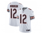 Youth Nike Chicago Bears #12 Allen Robinson White Stitched NFL Vapor Untouchable Limited Jersey
