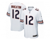 Youth Nike Chicago Bears #12 Markus Wheaton Game White NFL Jersey