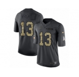Youth Nike Chicago Bears #13 Kendall Wright Limited Black 2016 Salute to Service NFL Jersey